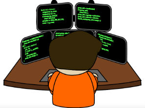 picture of coder